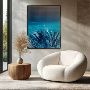FORÇA AZUL (78x100x3,5)cm