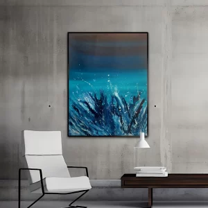 FORÇA AZUL (78x100x3,5)cm
